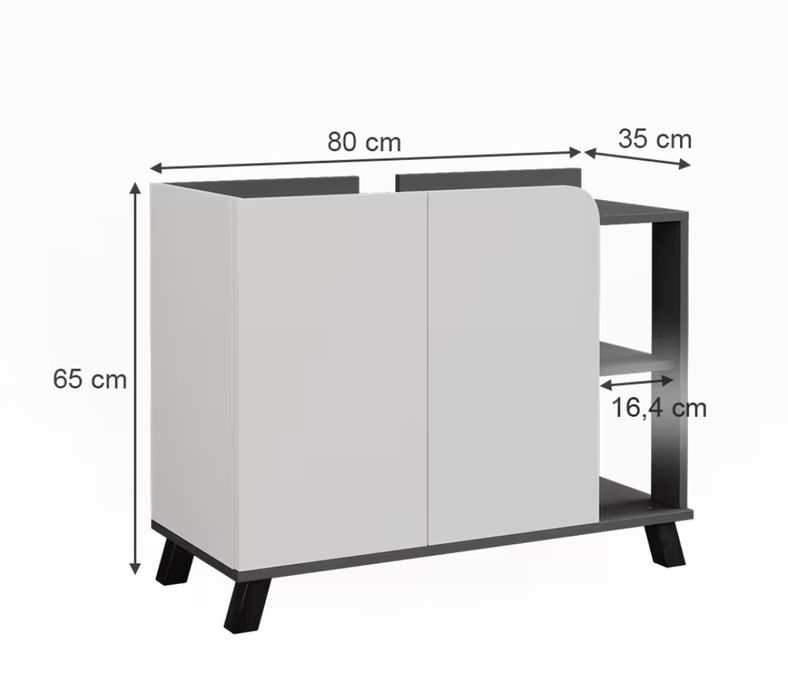 Шкаф за подмивка Vicco 80см 8967