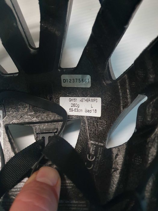 Giro Aether Spherical MIPS Каска велосипед колело L 59-63cm Черен мат