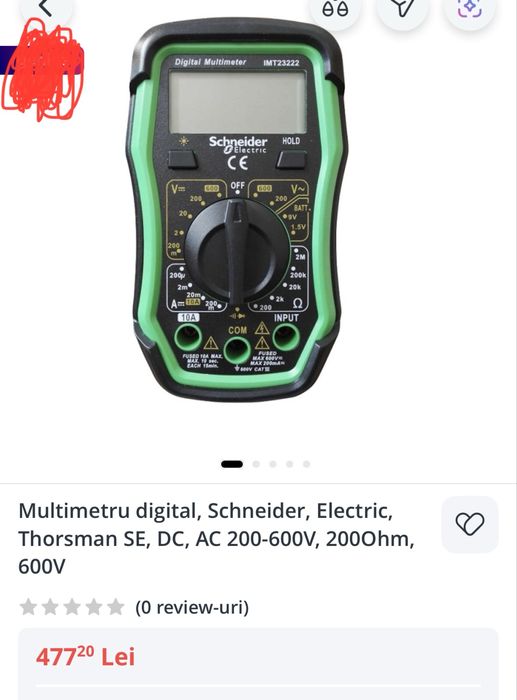 Vand aparat masura schnider