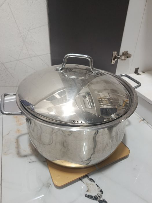 15lt lik kastryulya Zepter  va cho'michlar nabori