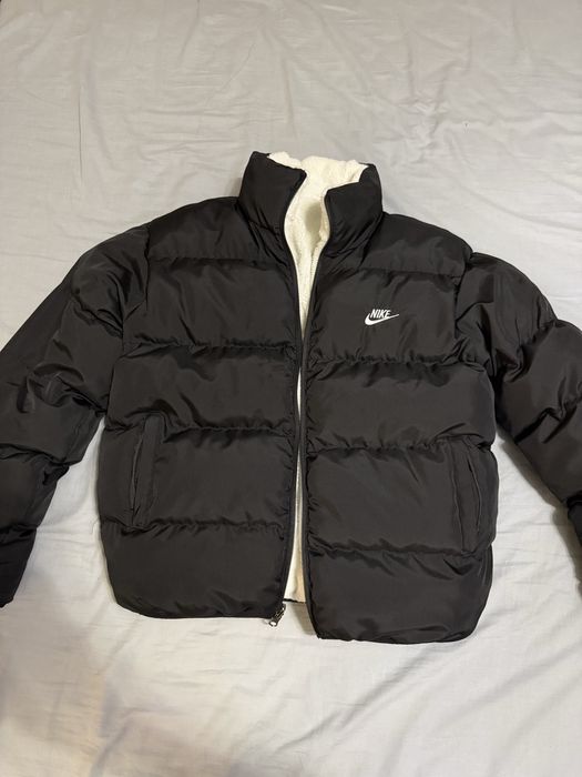 Nike яке Puffer двулицево размер М
