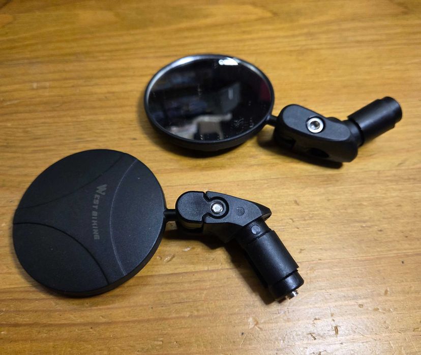 Боковое Выпуклое Зеркало заднего вида велосипеда самоката Велосипедное