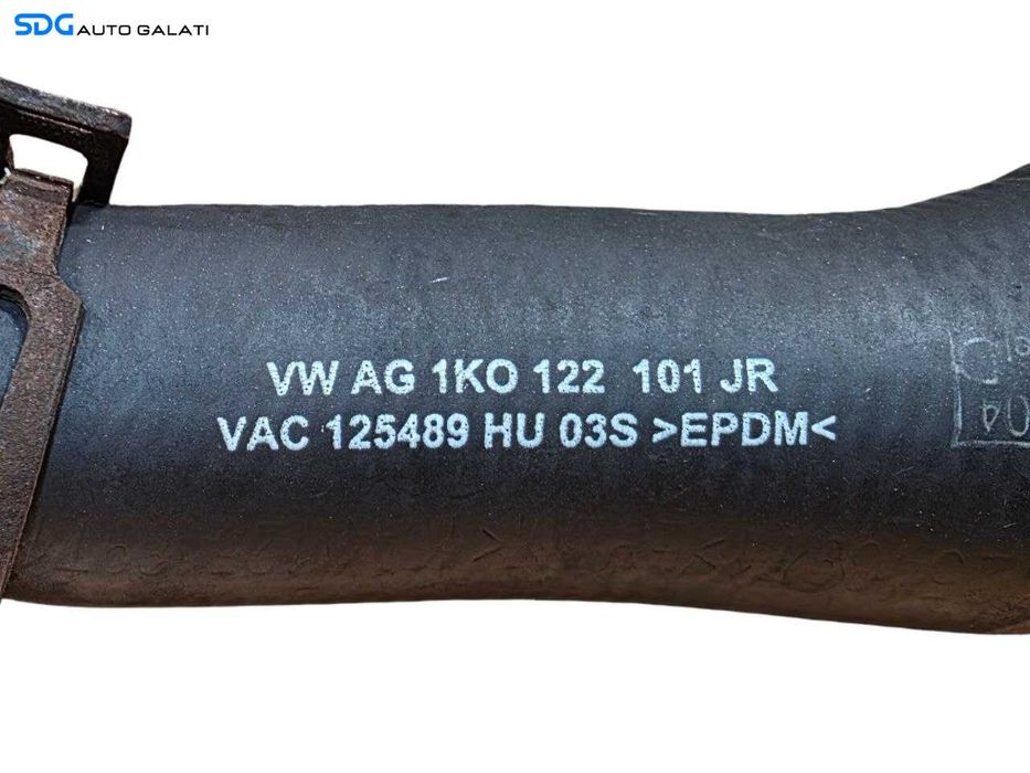 Furtun Conducta Apa Volkswagen Golf 6 1.6 TDI CAY 2008 - 2013 Cod 1K0122101JR 3C0121087A [N5115]