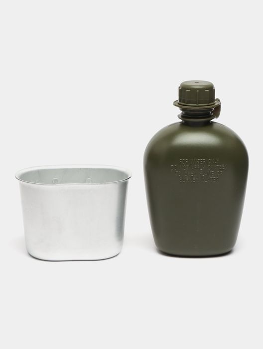 Фляга тактическая с котелком 1лт. Suv idish 1 Lt katelokgi bilan