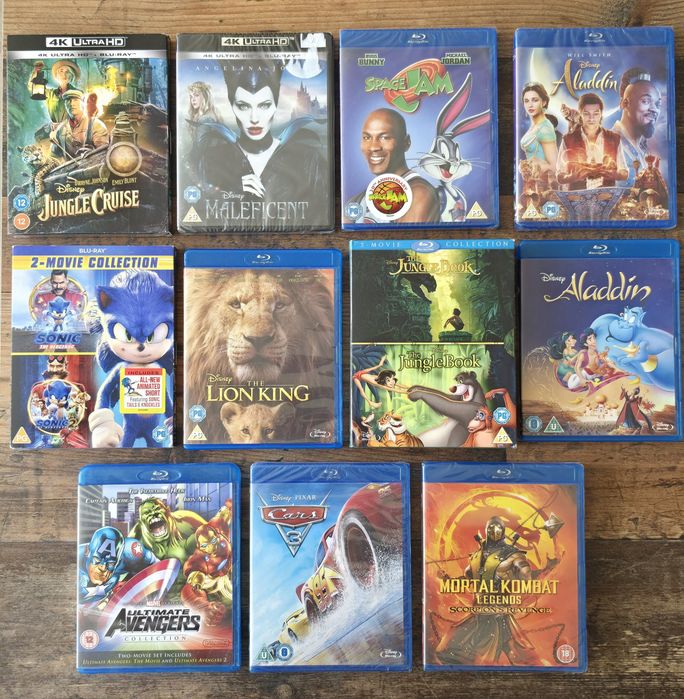 Филми Blu Ray и 4к