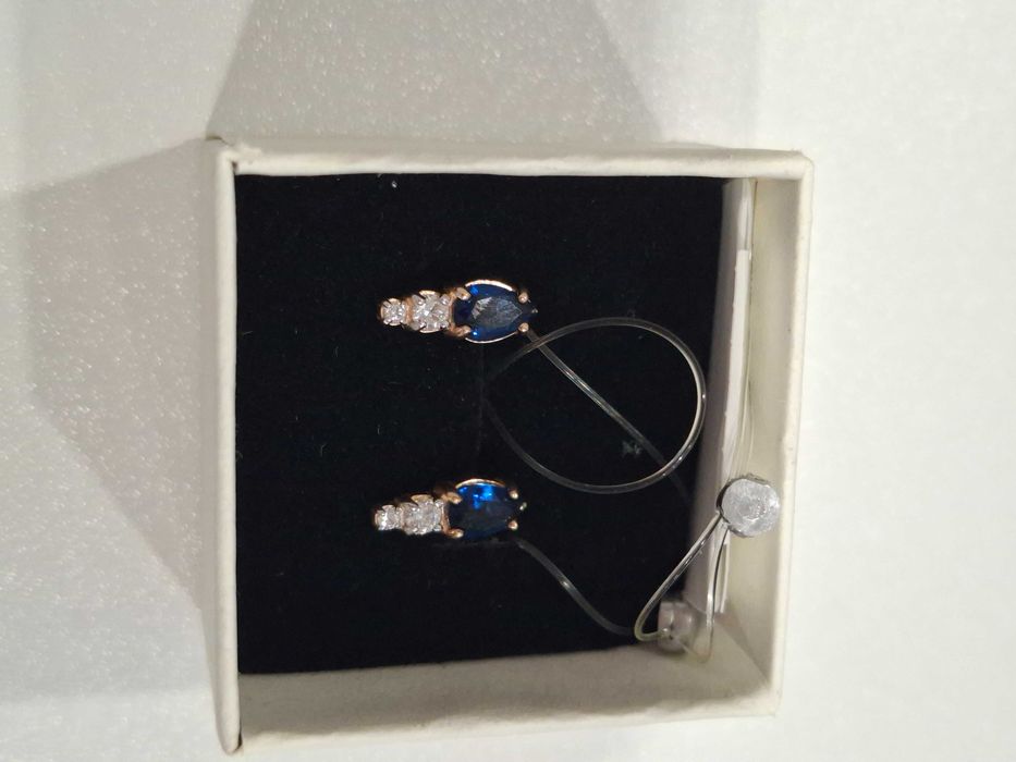 НОВЫЕ Золотые серьги тюльпан