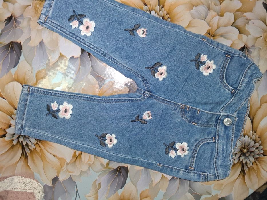 Pantaloni de blug bebe fetita