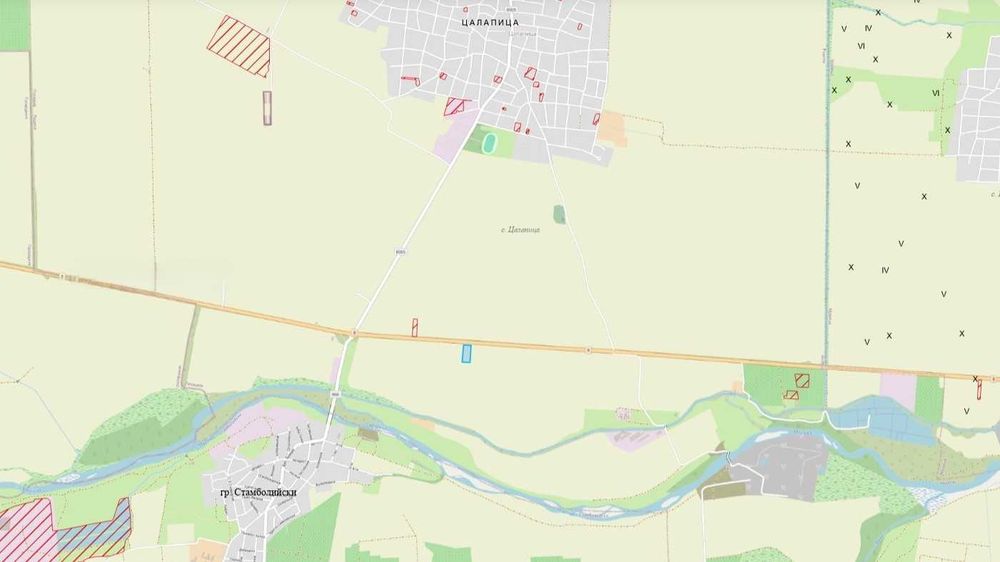 Продава се Парцел в с. Цалапица, Област Пловдив - 9900 кв.м за 13 €/кв.м - Снимка #3