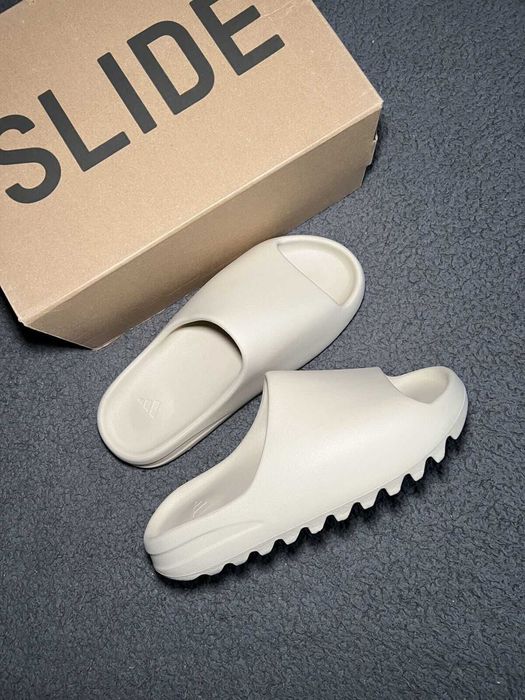 #NOU# Yeezy Slides Bone Full Box  - Livrare Cu Verificare -