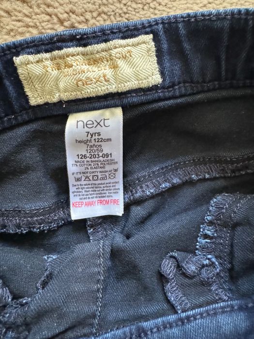 Blugi NexT, skinny, fetițe, 7 ani