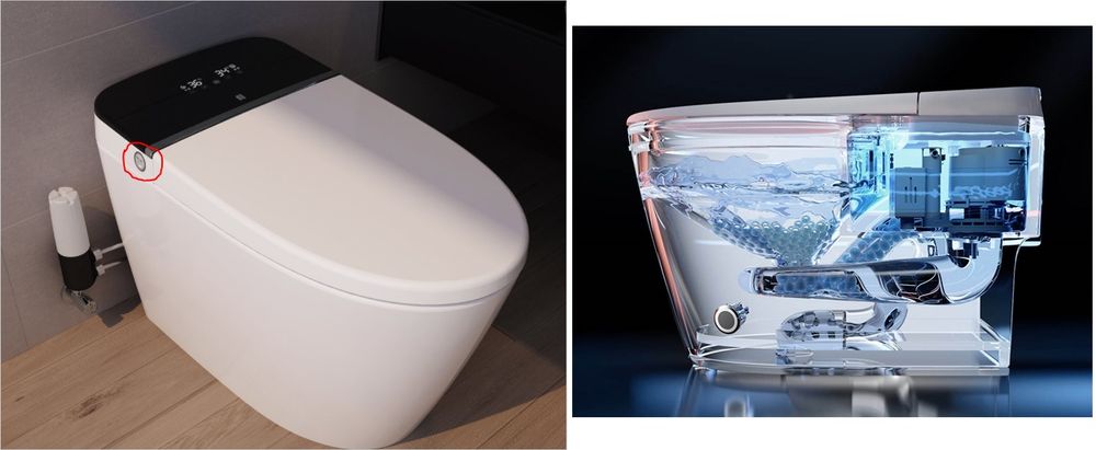 Смарт-унитаз с биде и подогревом | Автосмыв | Премиум качество