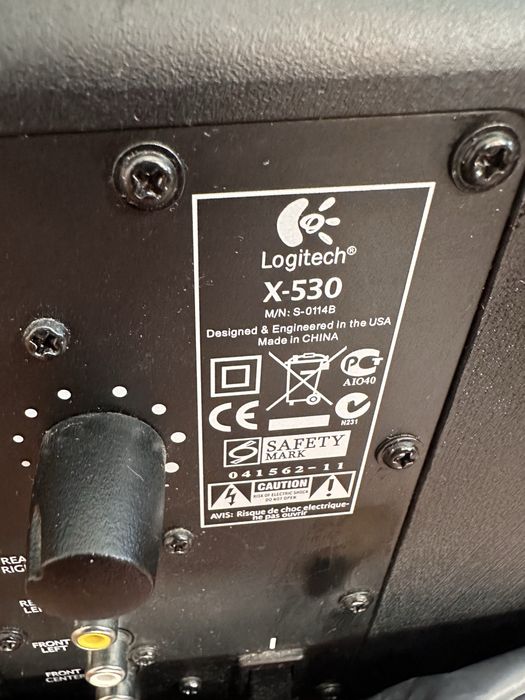 Тонколони колонки Logitech 5.1 X-530, 70W RMS