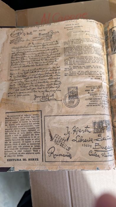 Carte despre viața lui Al Capone, 1933