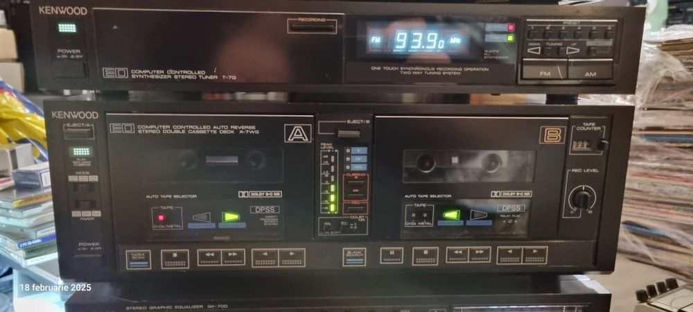 Linie audio midi Kenwood, egalizator midi Kenwood