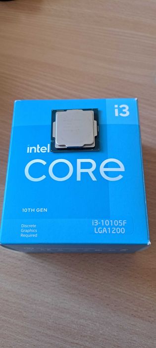 Процесор Intel Core i3-10105F LGA1200 BOX
