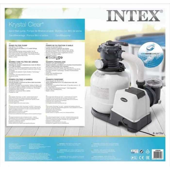 Песочный фильтр насос для бассейна Intex