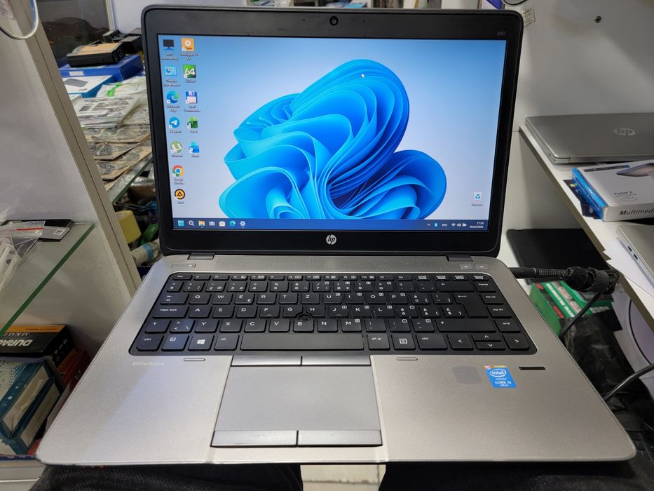 Ноутбук HP EliteBook 840 G1 /i5-4300U/12GB/SSD 240 батарейка не держит
