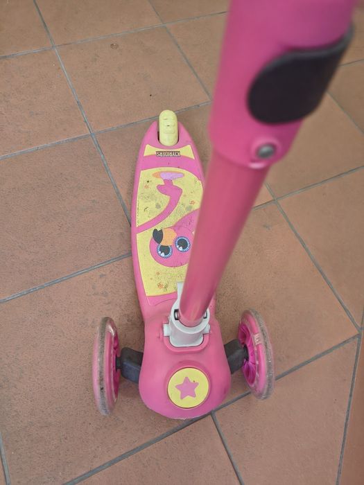 Тротинетка фламинго
