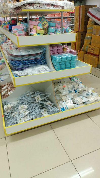 Продам островные стеллажи