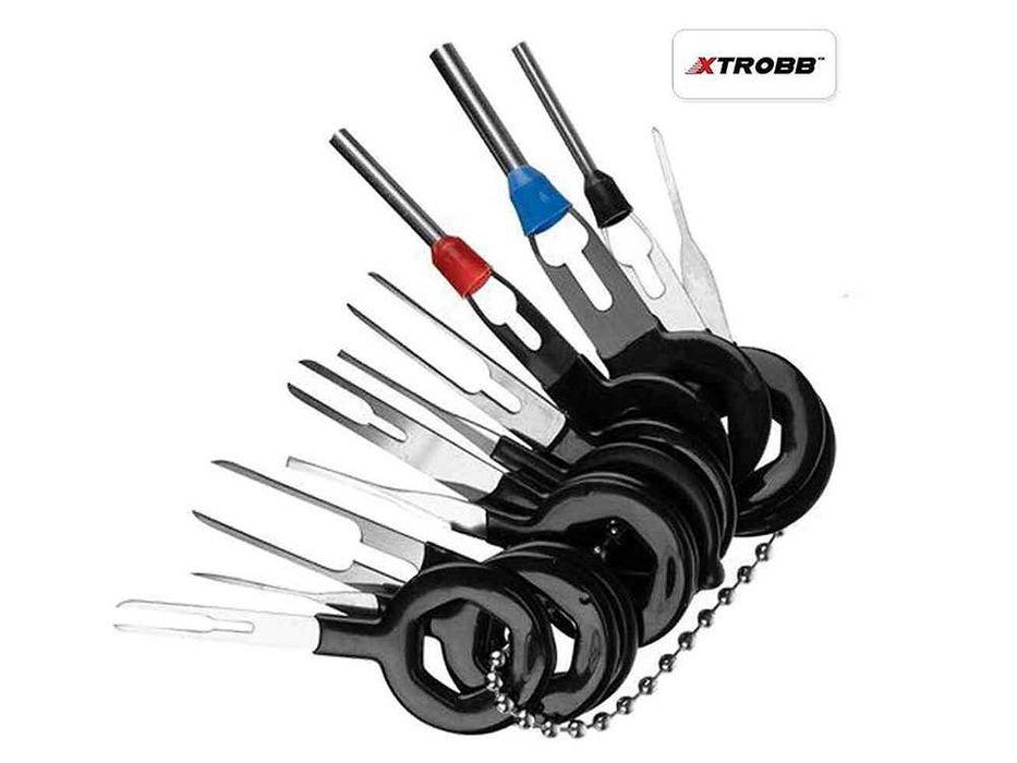 Инструменти за демонтаж на автотапицерии, панели, радио 40 бр., XTROBB