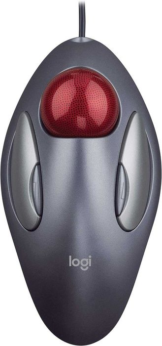 Logitech Trackman Marble Trackball – Wired USB Ergonomic Mouse