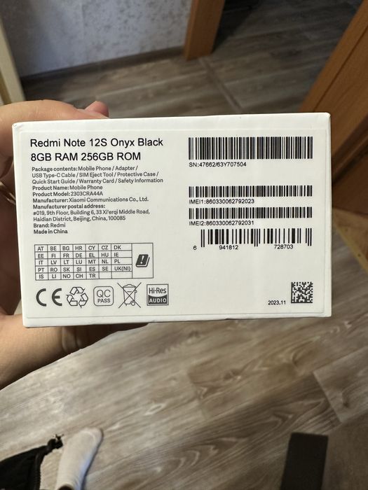 Продам Redmi not 12S в хорошем состоянии