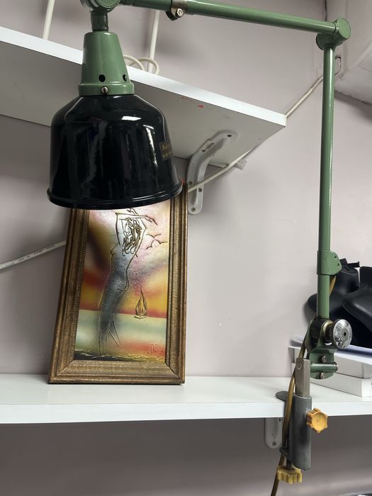 Работна лампа от 50-те години на миналия век от Кърт Фишер за Midgard