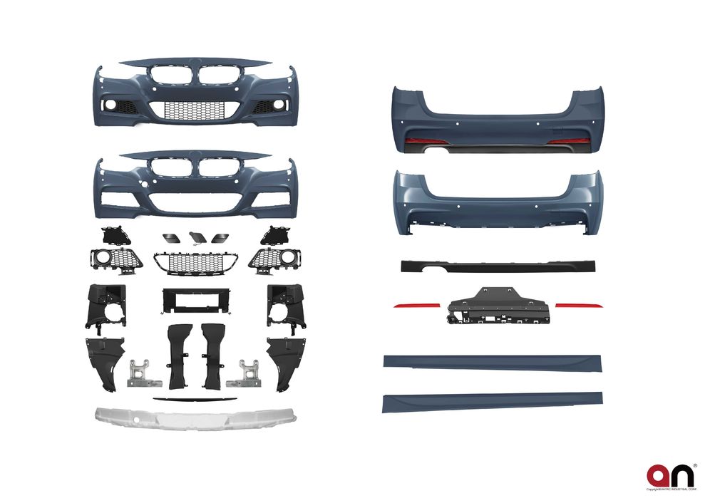 Pachet Exterior M M-Paket Mtech M-Tech BMW Seria 3 F31 2012-2017