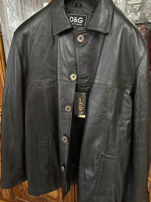 Куртка кожаная мужская