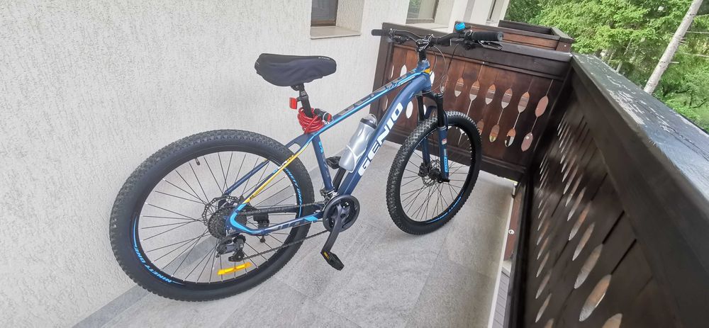 Bicicletă MTB Genio M573 27.5" – Ca Nouă + Pachet Complet Accesorii Cadou