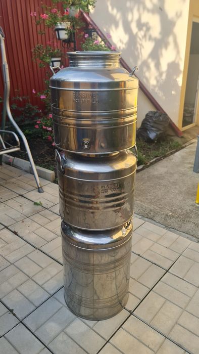 Bidoane INOX lapte/apa/ulei (30l /50l)