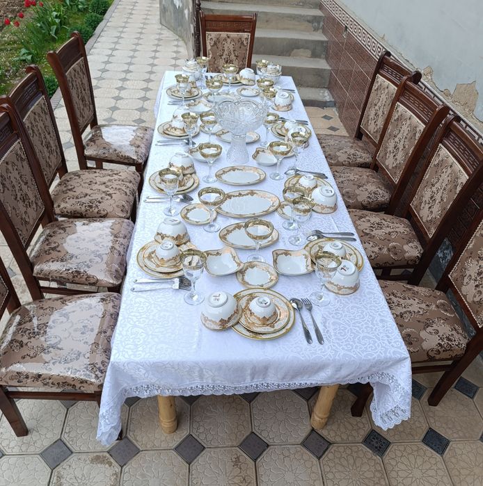 Prakat toy va boshqa marosimlar uchun stol stul pasuda ijaraga beramiz