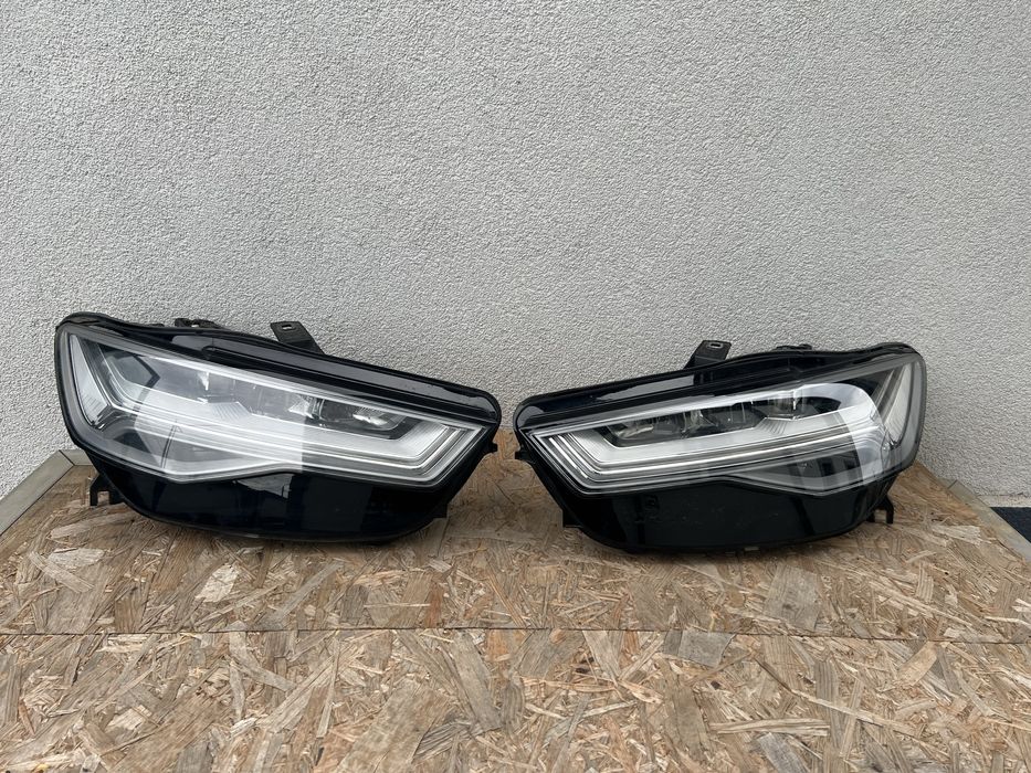 SET Far stanga dreapta Audi A6 C7 4G Facelift Full LED Originale Europ