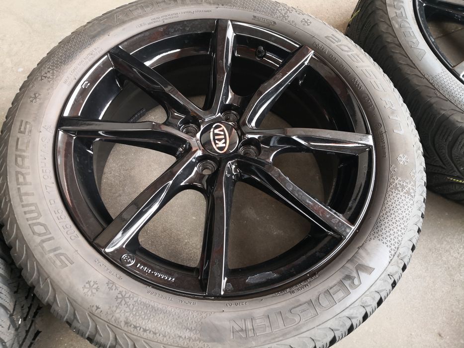 4х100 киа Хюндай 4x100 kia hyundai 17 цола джанти като нови с датчици tpms