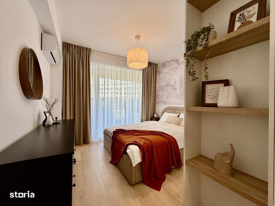 Apartament cu piscina si gradina proprie, nou, la prima inchiriere