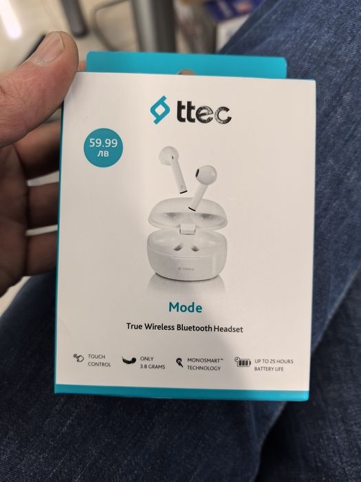 Bluetooth слушалки Ttec