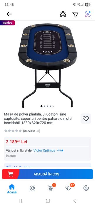 Masa poker 8 locuri