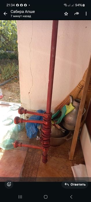 Карниз  биеуи деревянный биреуи советски