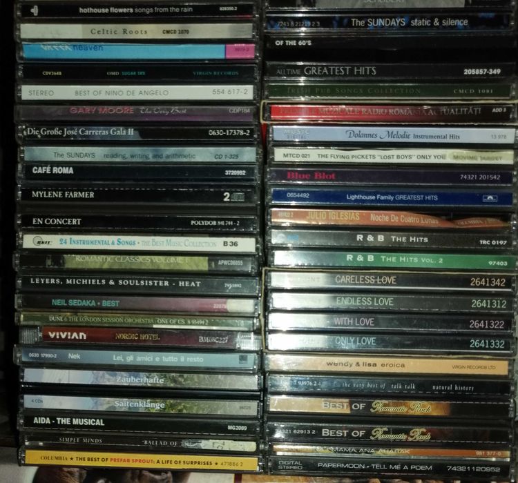 CD uri diverse genuri, Relax Pop Jazz Instrumentala Ambientala, anii 80 - 90- 2000