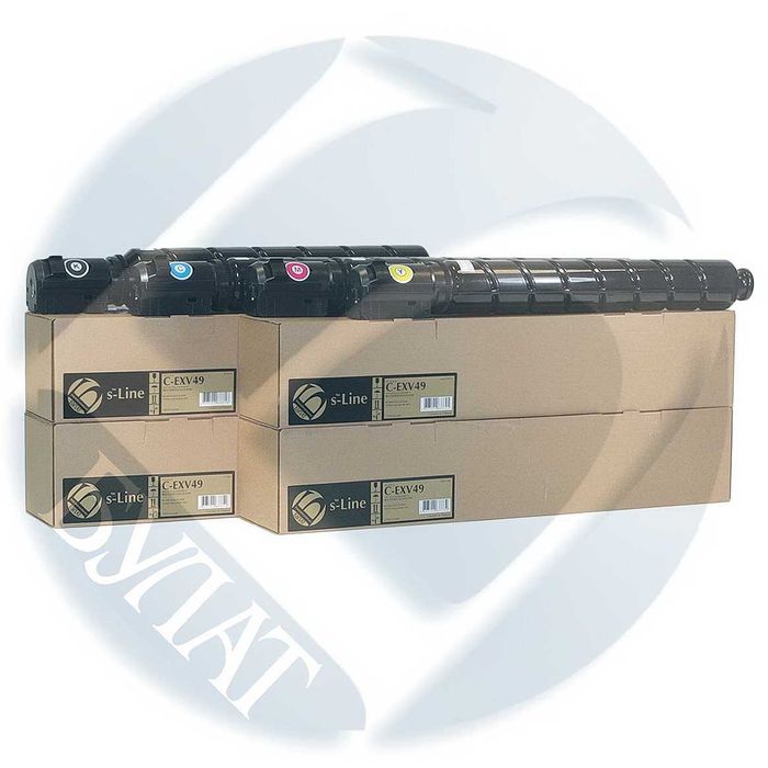 Тонер-картридж Canon iR ADVANCE C3320i/DX C3835i [C-EXV 49] КОМПЛЕКТ