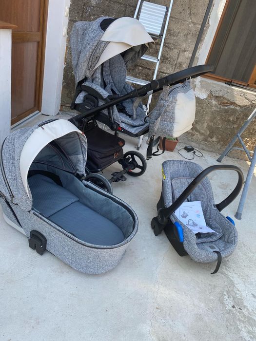 Детска количка 3в1 baby merc novis