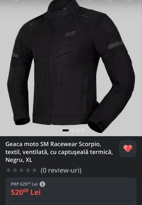 Geaca moto SM Racewear Scorpio XL