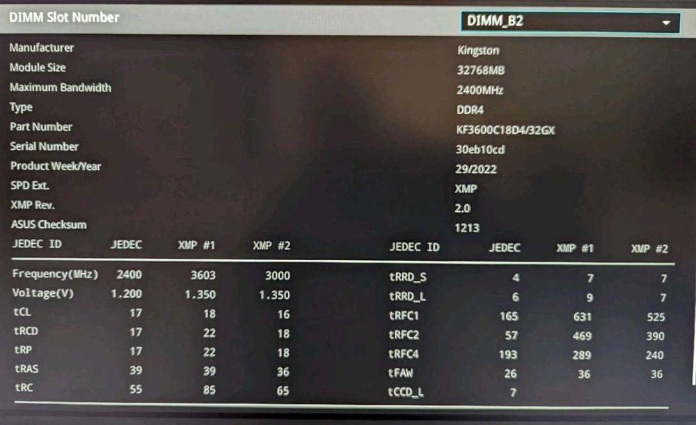 Рам памет Kingston FURY Beast RGB 64GB (2x32GB) DDR4 3600MHz