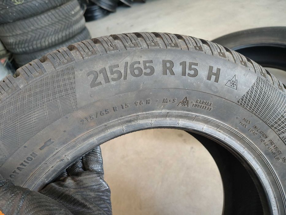 2бр.НОВИ зимни гуми CONTINENTAL 215 65 15 DOT20 цена за брой