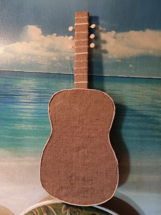 Картина из джутовой нити