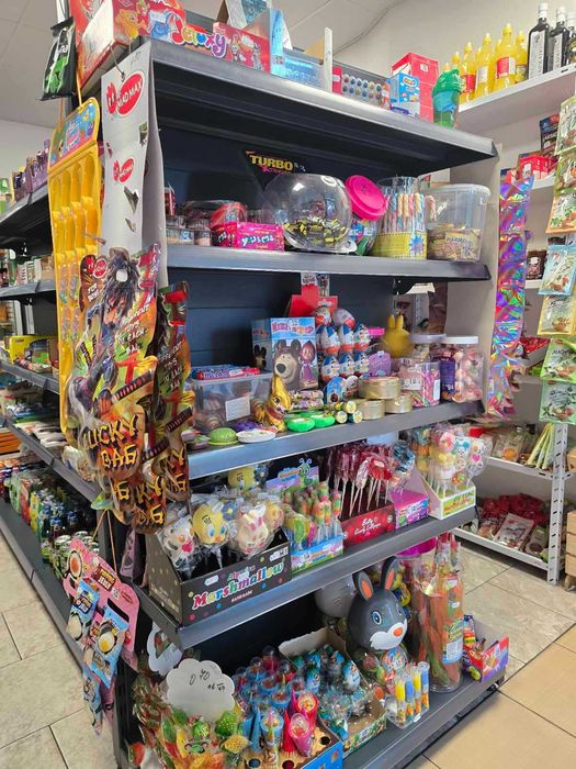 Стелажи за магазин, супермаркет, хипермаркет/НОВИ/НАЛИЧНИ