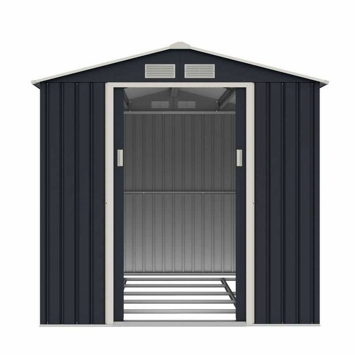 Casuta de gradina Archer Plus C3 213x322x205 cm, cu baza metalica