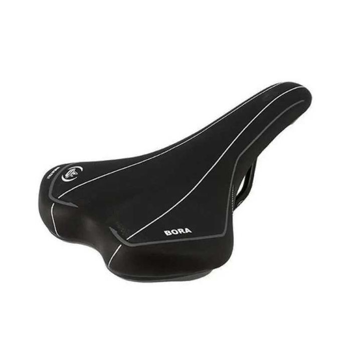 Седалка за велосипед Selle Monte Grappa Bora, Черна, Made in ITALY