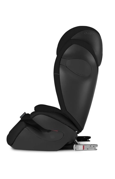 Scaun auto ISOFIX Cybex Solution M-Fix SL, Pure Black, 15-36 kg, Negru