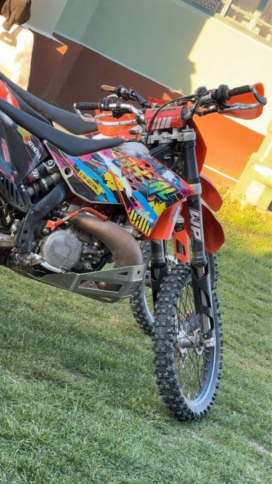 Ktm 300 2t exc  2011 cu furci servisate recent+ bucse noi bascula